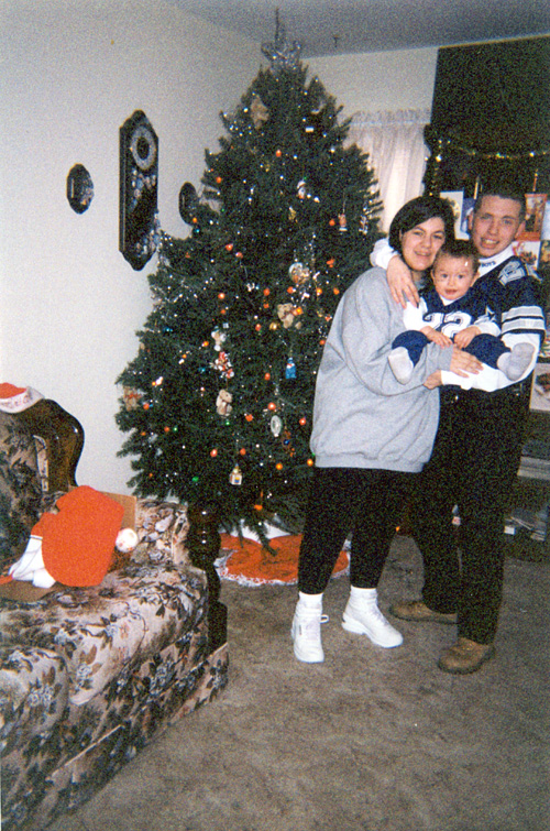 98-12-25, 20, Lisa, Mikey and Michael, Christmas, NJ