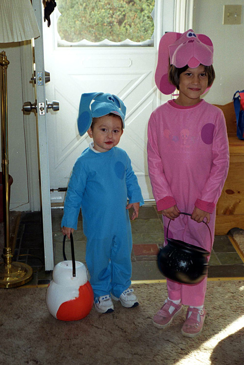 99-10-31, 24, Mikey and Andrea, Halloween, Saddle Brook, NJ