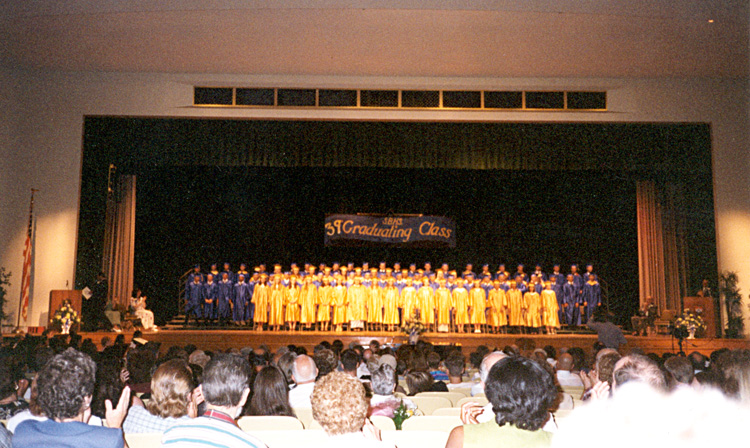 99-06-25, 08s, Stage, Brian's Graduation