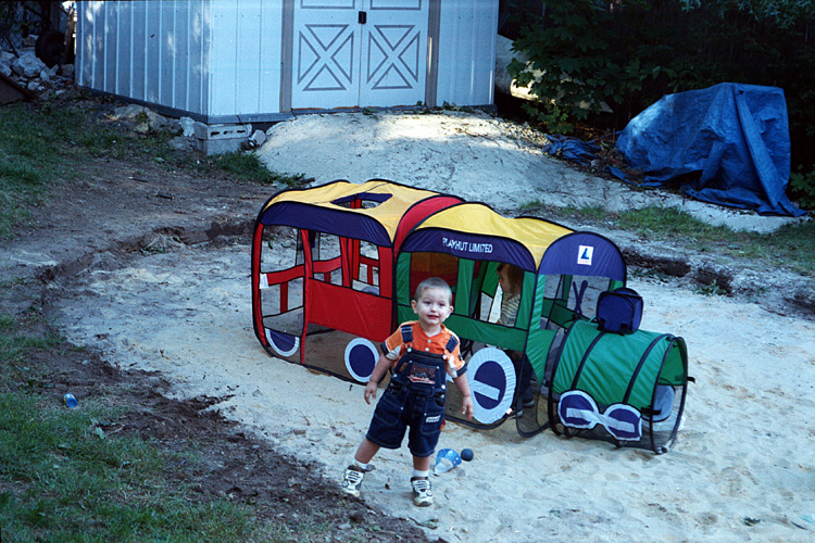 99-09-18, 08, Mikey and Toy Train, Mikey's 2nd Birthday