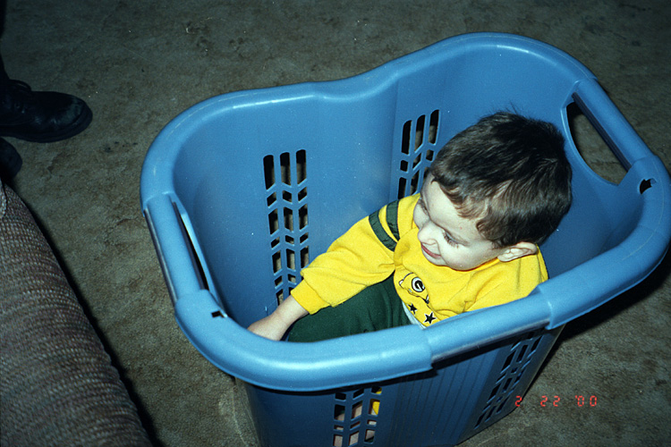 00-02-22, 23, Mikey just playing around, Saddle Brook, NJ