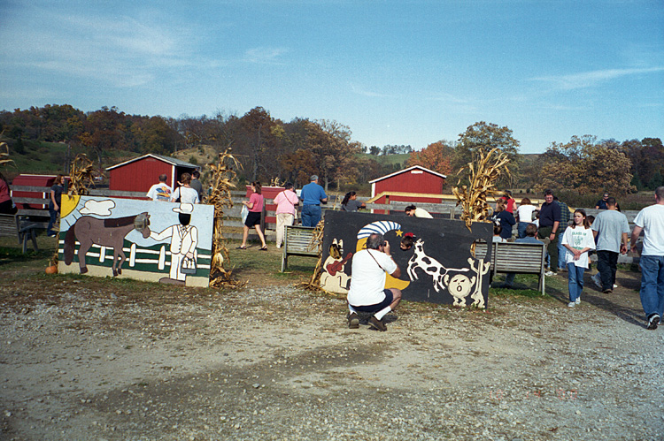 00-10-14, 00a, Mikey and Pumkins, Pumkin Picking Farm, NJ