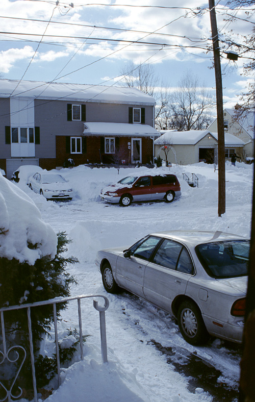 00-12-31, 14, Big Snow of 2000', Driveway, Saddle Brook, NJ