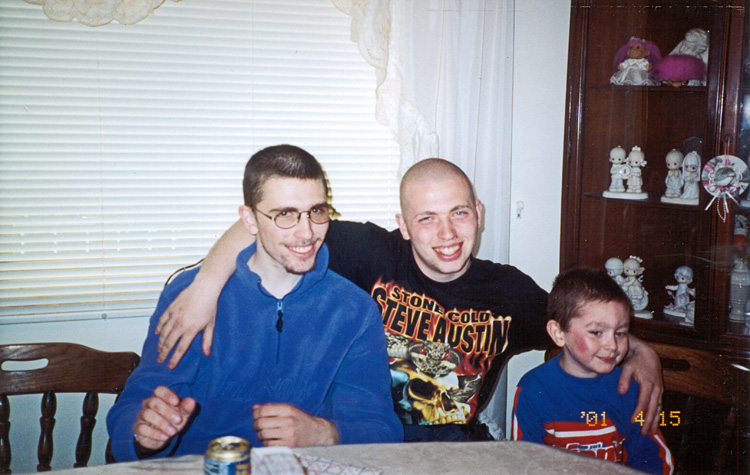 01-04-15, 07, Brian, Michael and Mikey, Easter, Saddle Brook,