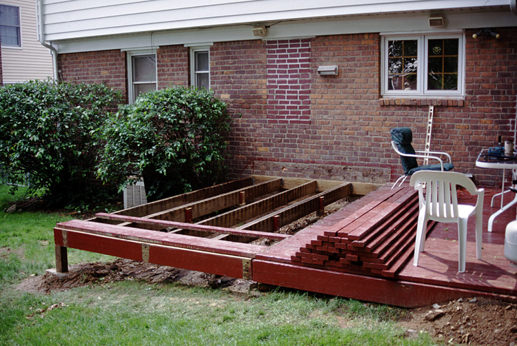 01-05-28, 11, Flatten the back Porch, Saddle Brook, NJ