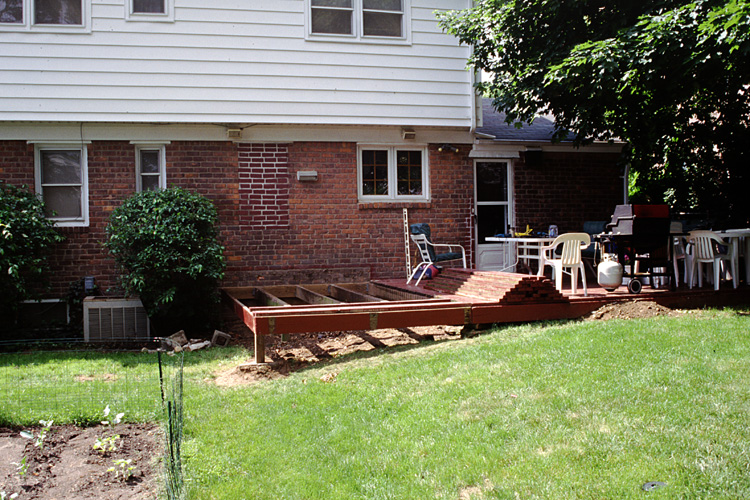 01-05-28, 12, Flatten the back Porch, Saddle Brook, NJ