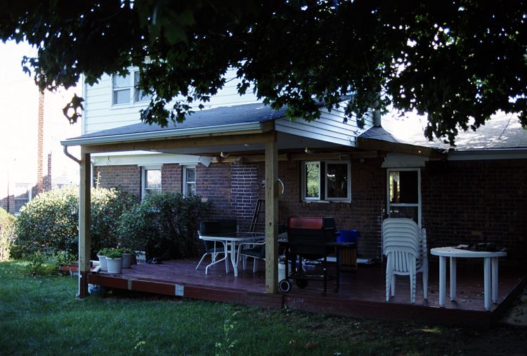 01-08-25, 04, Rear Porch, Saddle Brook, NJ