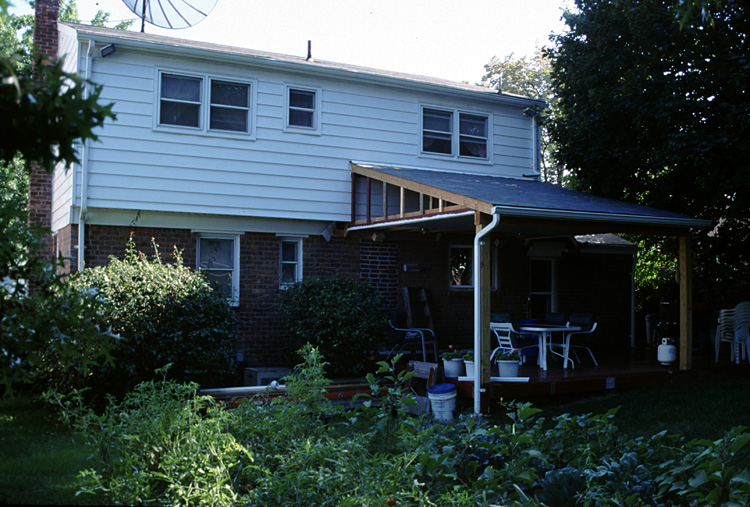 01-08-25, 06, Rear Porch, Saddle Brook, NJ