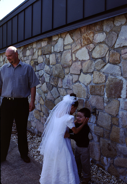 01-05-06, 05, Alex, Andrea and Mikey, Andrea's Communion