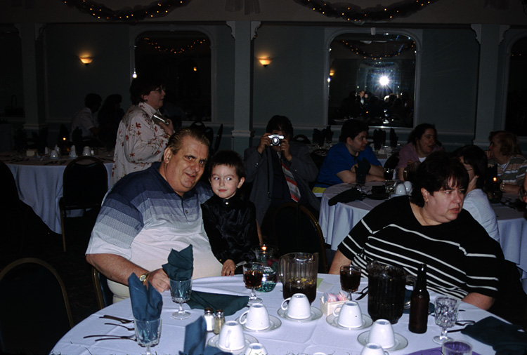 01-05-06, 30, Bill, Mikey and Dorinne, Andrea's Communion