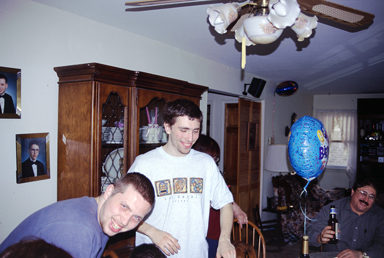 02-04-07, 06, Michael and Brian, Birthday Party, SB, NJ