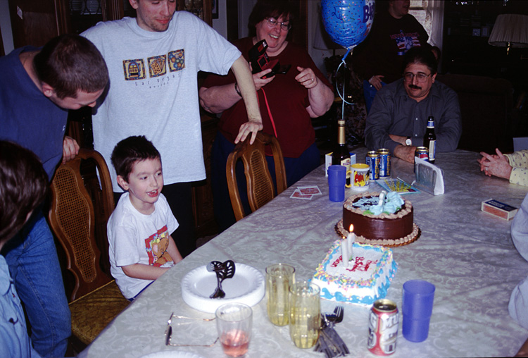 02-04-07, 08, Michael and Brian, Birthday Party, SB, NJ