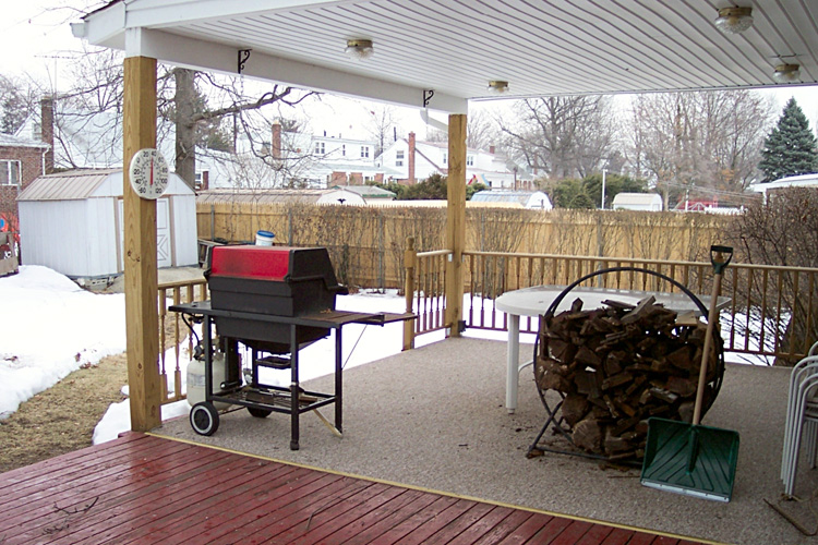 03-03-01, 09, Rear Porch, Saddle Brook, NJ