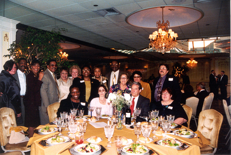 03-05-09, 02, Table at Quarter Centry Dinner