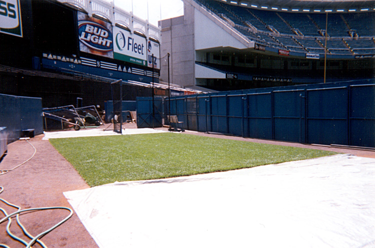 03-08-29, 16, Bull pen area, Yankee Game