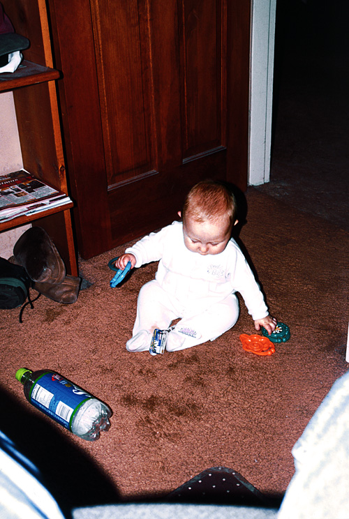 03-10-20, 01, Connor (Joe) playing on floor