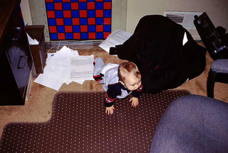 04-02-18, 02, Connor in Gerry's Office