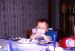 04-02-29, 49, Connor eating cake, Connor's Birthday