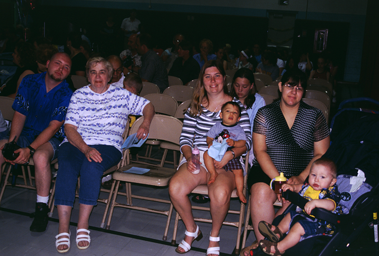 04-06-15, 08, Michael, Granma, Mary-Ellen, Devon, Lisa, Connor