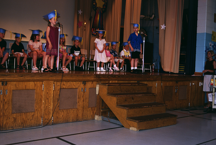 04-06-15, 16, Mikey during Kindergarten Graduation