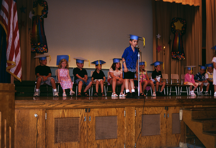 04-06-15, 19, Mikey during Kindergarten Graduation