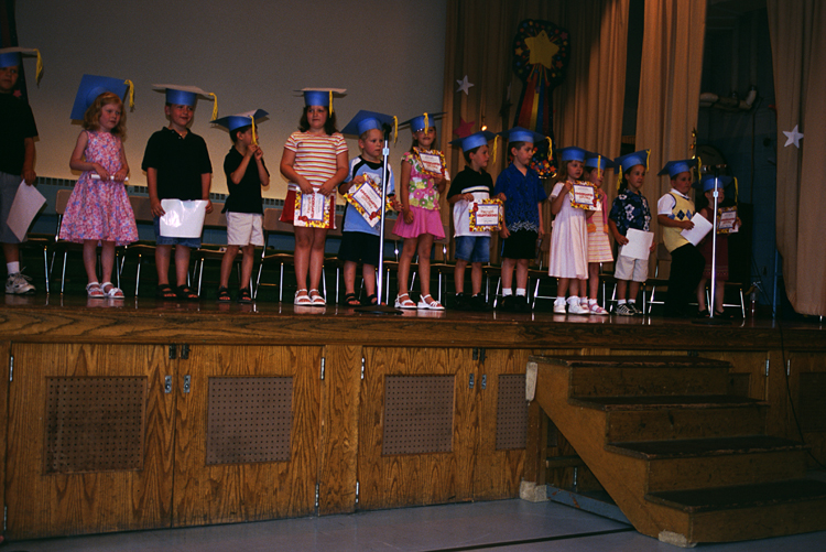 04-06-15, 25, Mikey during Kindergarten Graduation