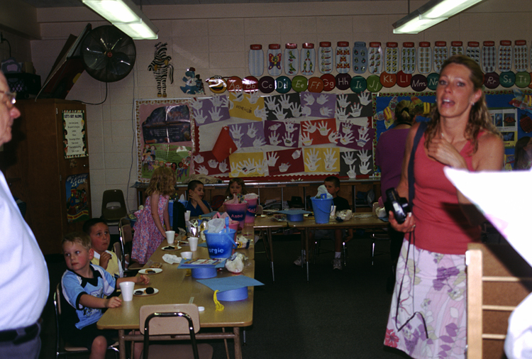 04-06-15, 27, Mikey during Kindergarten Graduation