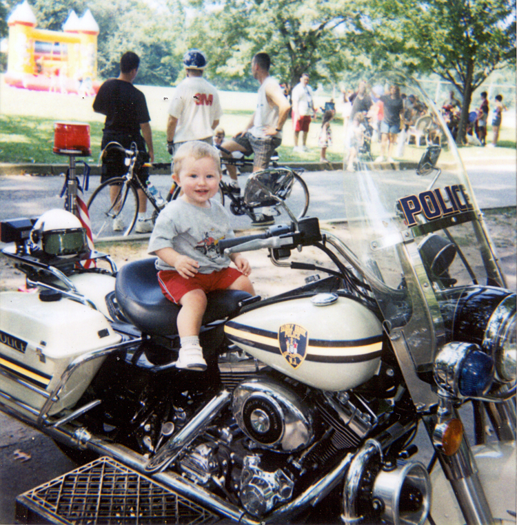 04-08-28, 01, Joey on Motorcycle