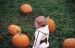 04-10-16, 07, Connor selecting a pumpkin, New Jersey