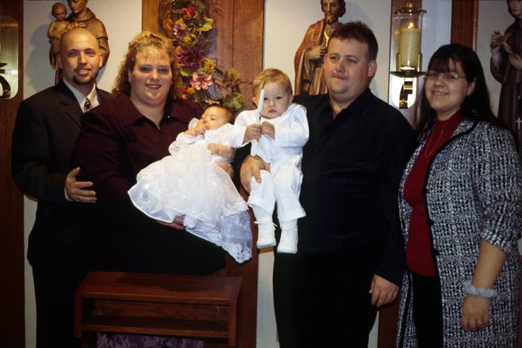 04-11-21, 08, Michael, Jody, Kaitlyn, Connor, Bill, Lisa, Christening