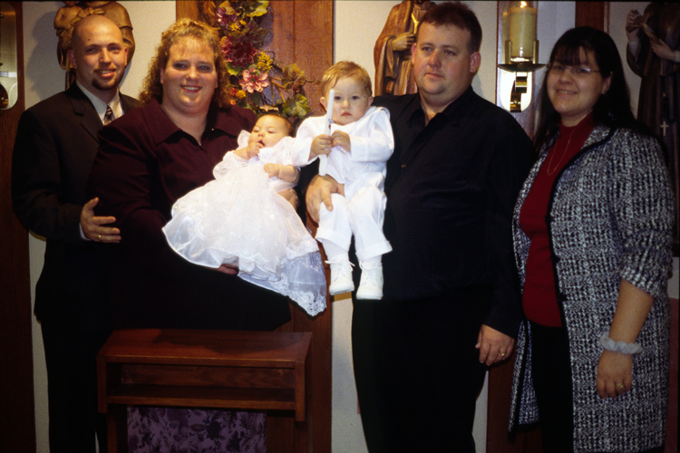 04-11-21, 10, Michael, Jody, Kaitlyn, Connor, Bill, Lisa, Christening