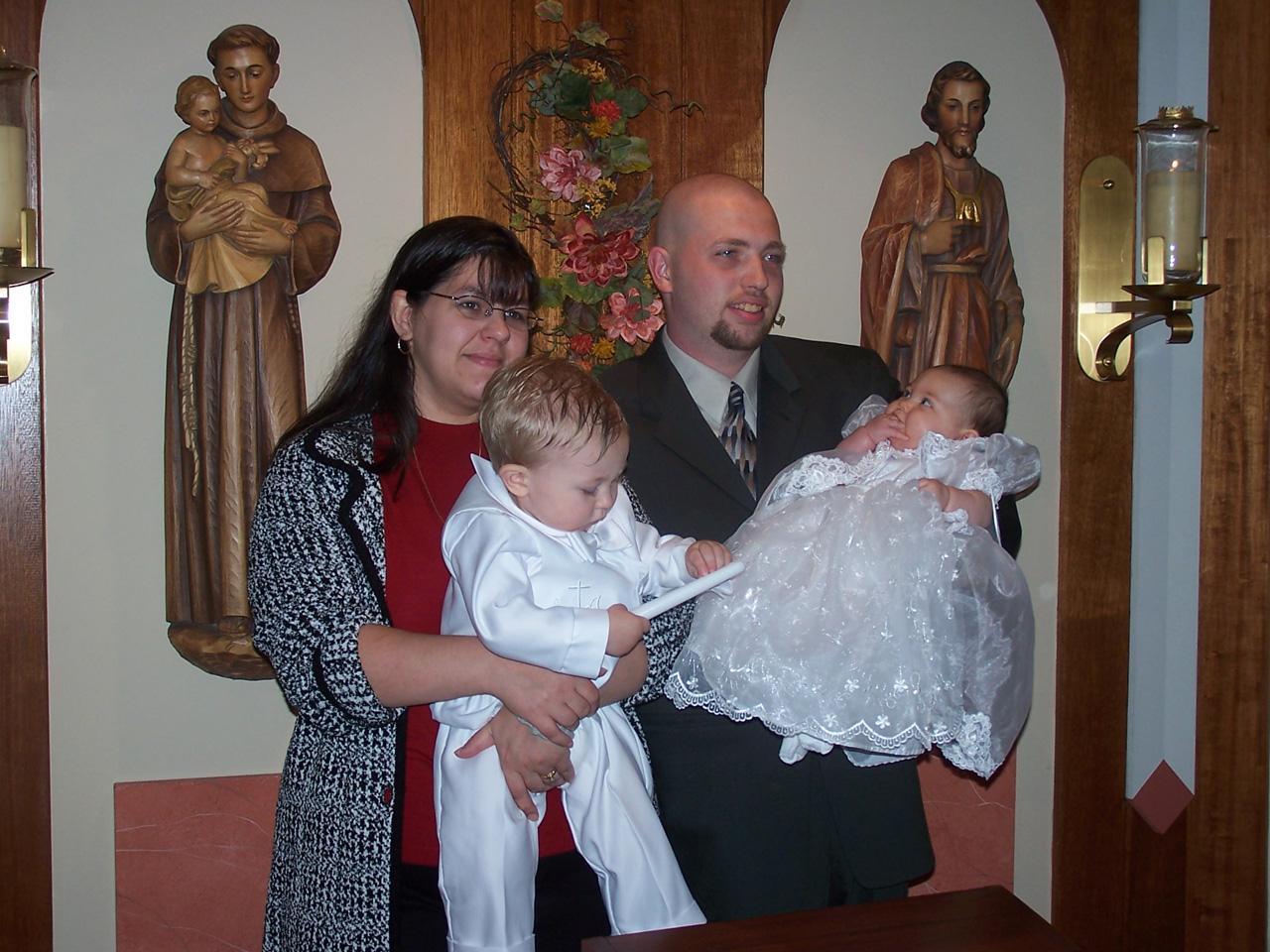 04-11-21, 141, Lisa, Connor, Michael, Kaitlyn, Christening