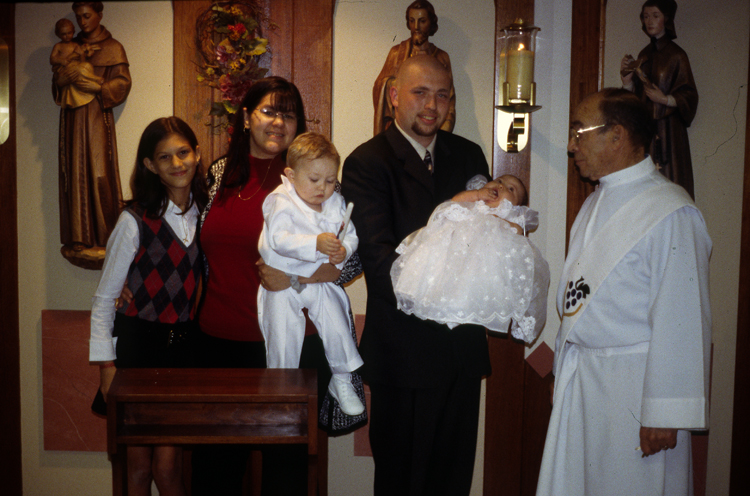 04-11-21, 17, Andrea, Lisa, Connor, Michael, Kaitlyn, Christening