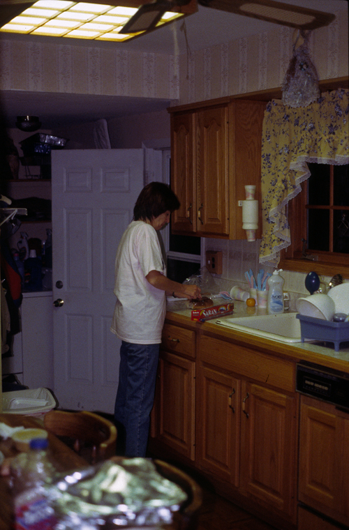 04-11-21, 48, Linda cleaning up, Baptism