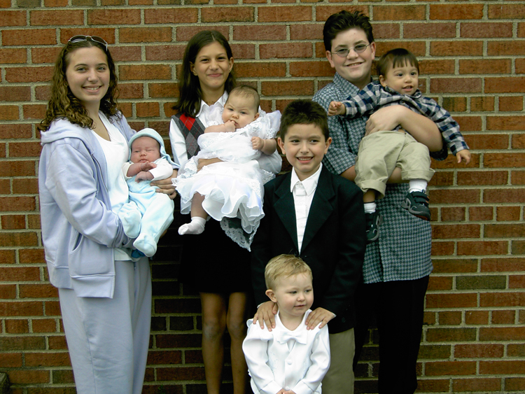 04-11-21, 60, The Kids, Baptism Pictures