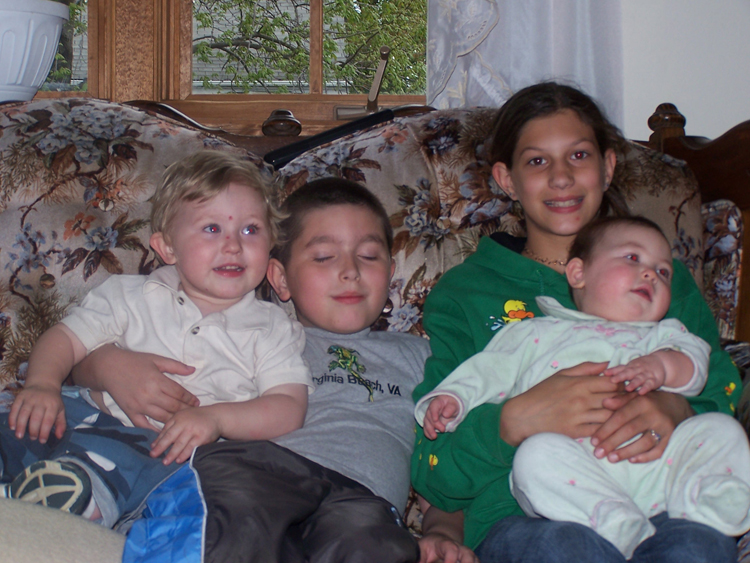 05-05-08, 16, Connor, Mikey, Andrea and Kaitlyn