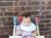 05-06-18, 19, Kaitlyn eating cake, Kaitlyn's Birthday.