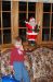 05-12-07, 04, Connor checking out Santa Claus