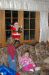 05-12-07, 08, Connor and Kaitlyn checking out Santa Claus