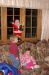 05-12-07, 10, Connor and Kaitlyn checking out Santa Claus