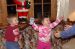 05-12-07, 17, Connor and Kaitlyn checking out Santa Claus