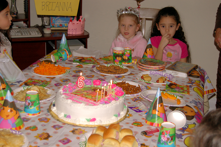 05-12-10, 12, Briana and Melanie, Birthday party for Briana