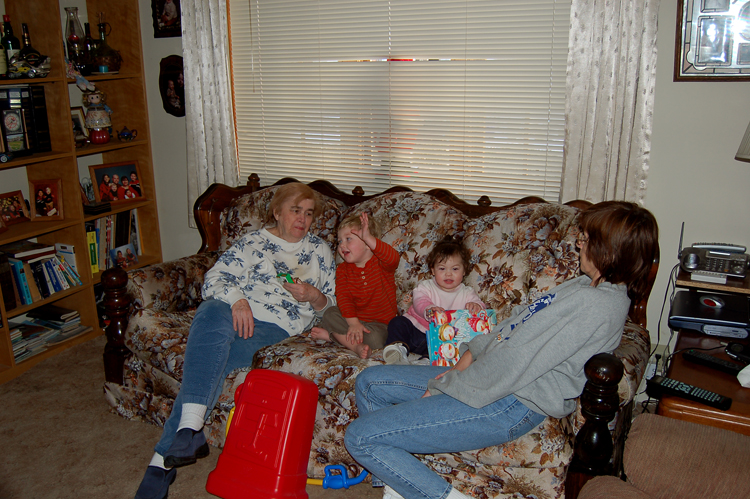 05-12-17, 12, Grandma, Connor, Kaitlyn, and Linda