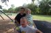 06-06-14, 035, Mikey, Grandma, Connor,  Fla