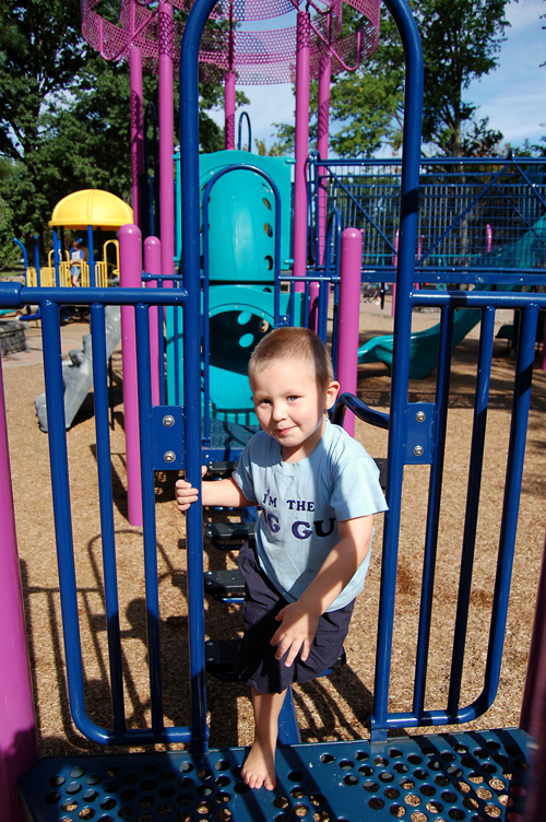 06-08-11, 016, Connor at the Saddle Brook Park