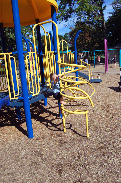 06-08-11, 022, Connor at the Saddle Brook Park