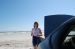 06-09-21, 002, Grandma (Linda) at New Smyrna Beach, Fla