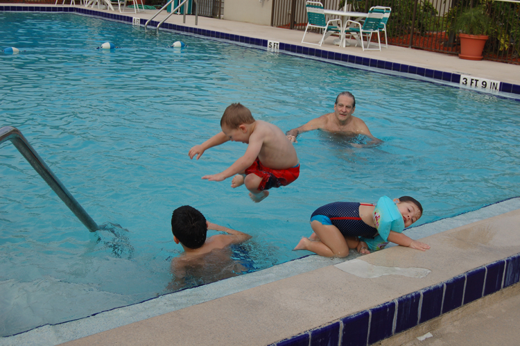 07-02-26, 084, The Crew, Pool, Hampton Inn, FL