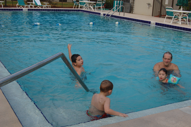 07-02-26, 091, The Crew, Pool, Hampton Inn, FL