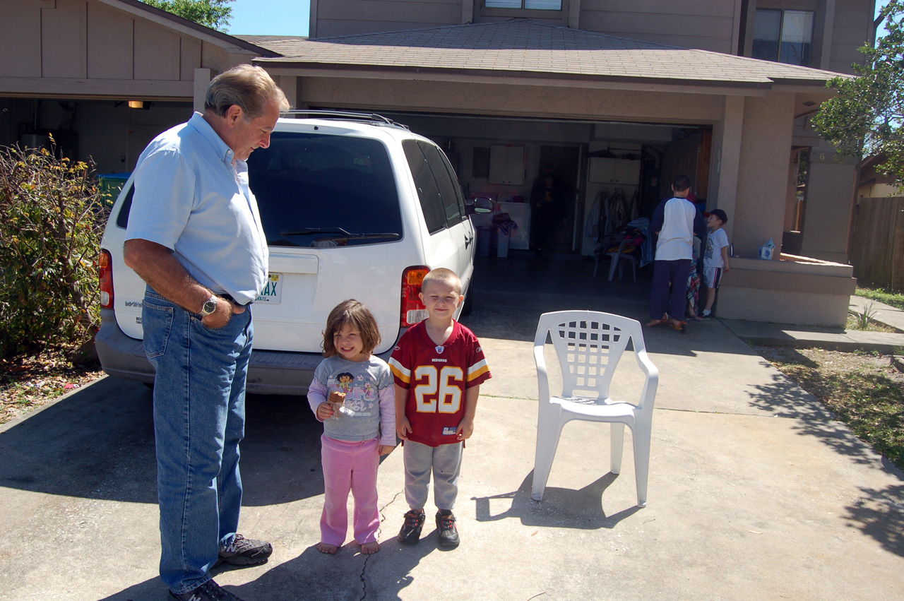 08-03-09, 026, Gerry, Katlyn, and Connor